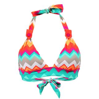 Haut de maillot de bain Seafolly Triangle Soundwave Samba Multicolore